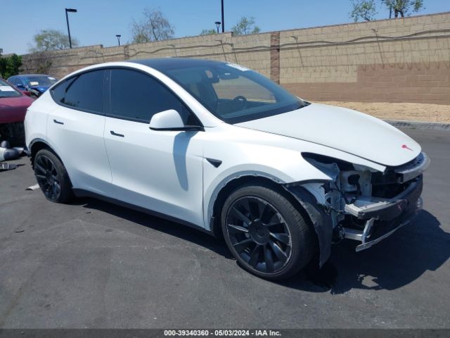 Продаж на аукціоні авто 2021 Tesla Model Y Long Range Dual Motor All-wheel Drive, vin: 5YJYGAEE4MF218443, номер лоту: 39340360