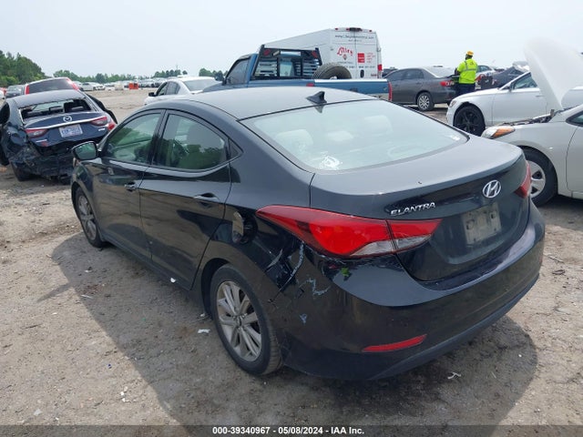 Hyundai ELANTRA SE 2014 KMHDH4AE6EU059996 Image 3