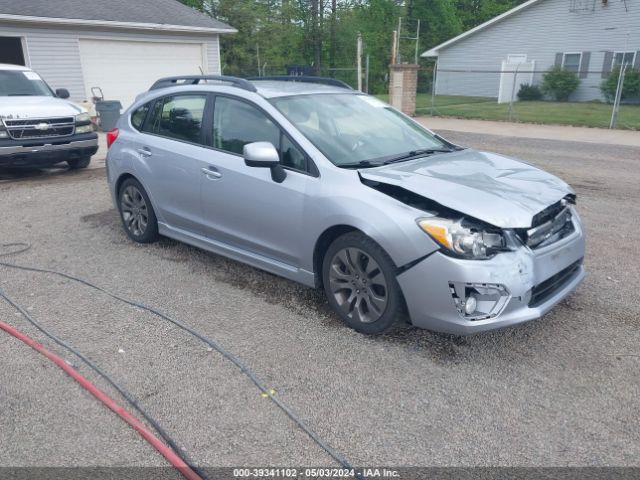 Продажа на аукционе авто 2014 Subaru Impreza 2.0i Sport Limited, vin: JF1GPAR61E8219975, номер лота: 39341102