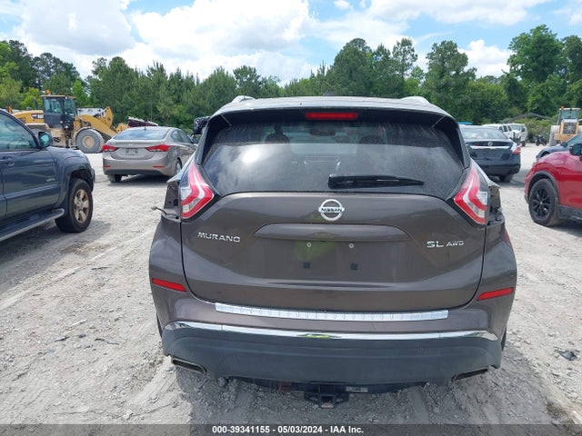 Nissan MURANO SL 2015 5N1AZ2MH1FN215934 Image 16