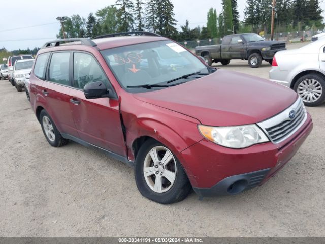 Auction sale of the 2010 Subaru Forester 2.5x, vin: JF2SH6BC0AH771221, lot number: 39341191
