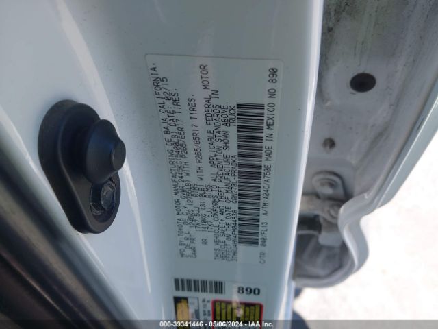 3TMKU4HN4FM044836 Toyota Tacoma Prerunner V6