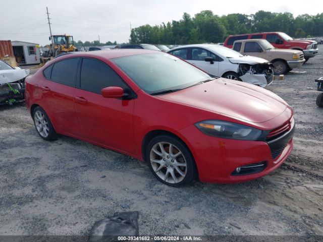 Auction sale of the 2013 Dodge Dart Rallye, vin: 1C3CDFBH7DD156935, lot number: 39341682