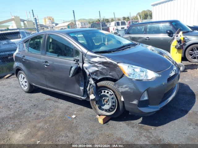 2014 Toyota Prius C Two მანქანა იყიდება აუქციონზე, vin: JTDKDTB39E1079546, აუქციონის ნომერი: 39341866