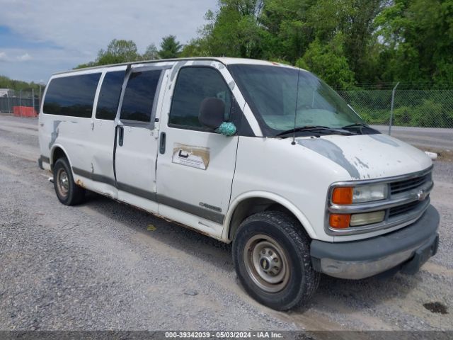Auction sale of the 2002 Chevrolet Express, vin: 1GAHG39R121197221, lot number: 39342039