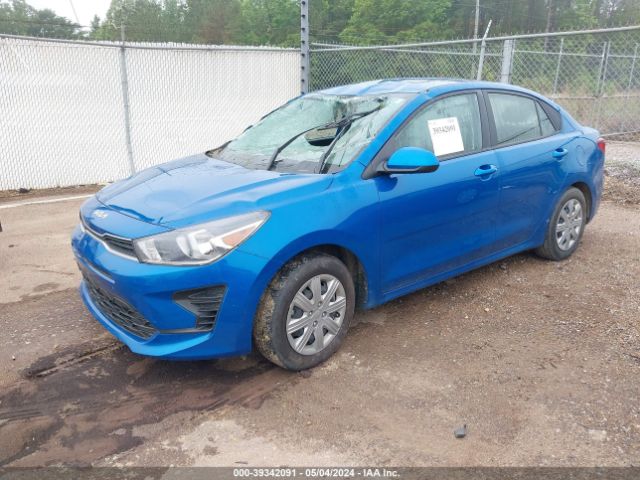 3KPA24AD9NE443995 KIA RIO S
