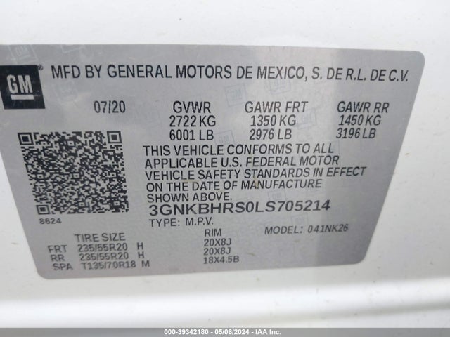 Chevrolet Blazer Awd 2lt 2020 3GNKBHRS0LS705214 Image 9