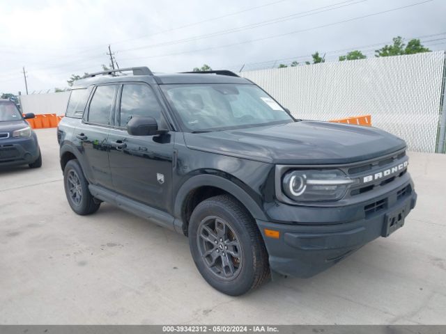 Auction sale of the 2022 Ford Bronco Sport Big Bend, vin: 3FMCR9B64NRD60240, lot number: 39342312