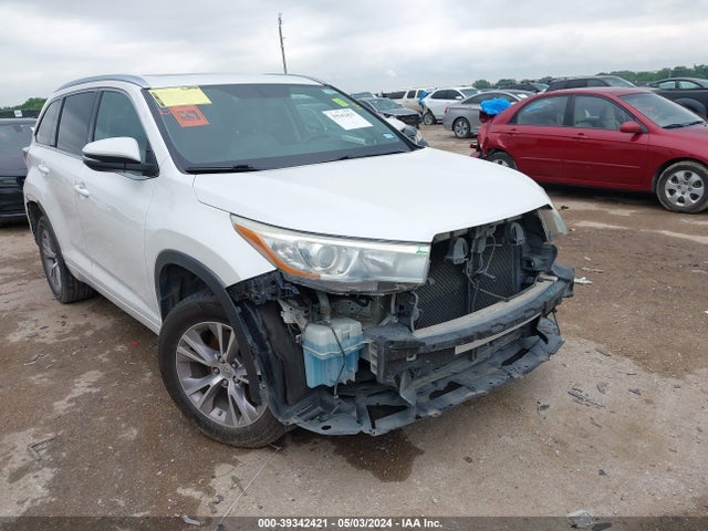 Toyota Highlander Xle V6 2015 5TDKKRFH4FS074239 Image 6