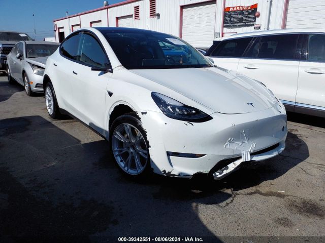 Продаж на аукціоні авто 2021 Tesla Model Y Long Range Dual Motor All-wheel Drive, vin: 5YJYGDEE0MF094642, номер лоту: 39342551