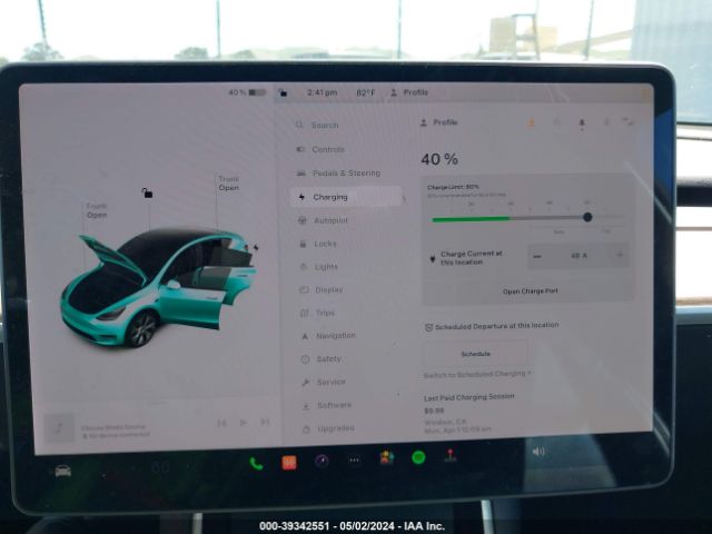 5YJYGDEE0MF094642 Tesla Model Y Long Range Dual Motor All-wheel Drive