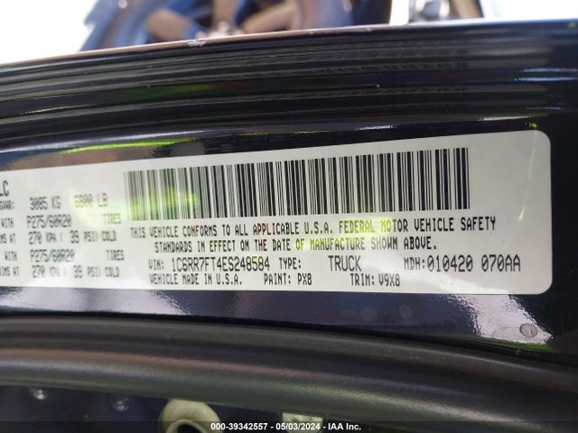 RAM 1500 Express 2014 1C6RR7FT4ES248584 Image 9