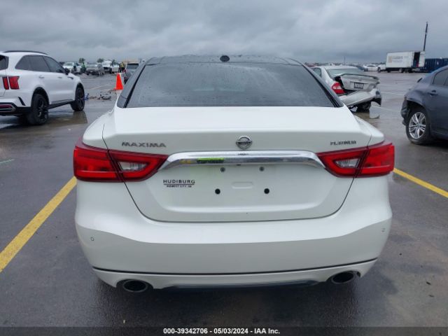 1N4AA6AP6JC399292 Nissan Maxima 3.5 Platinum