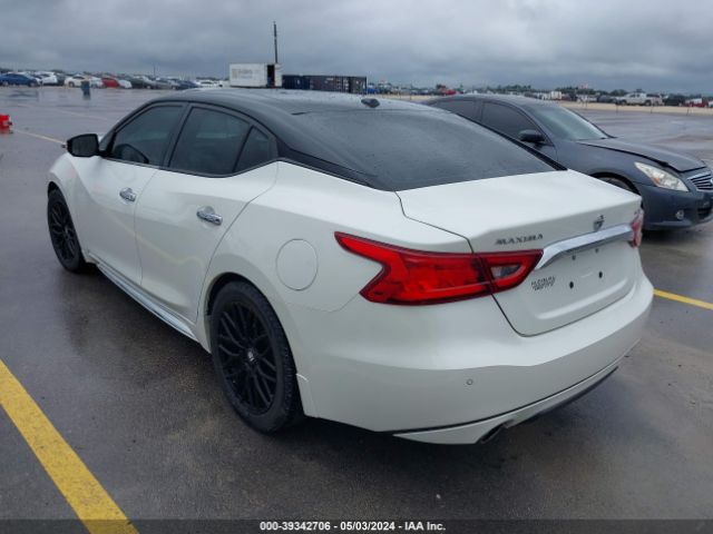 1N4AA6AP6JC399292 Nissan Maxima 3.5 Platinum