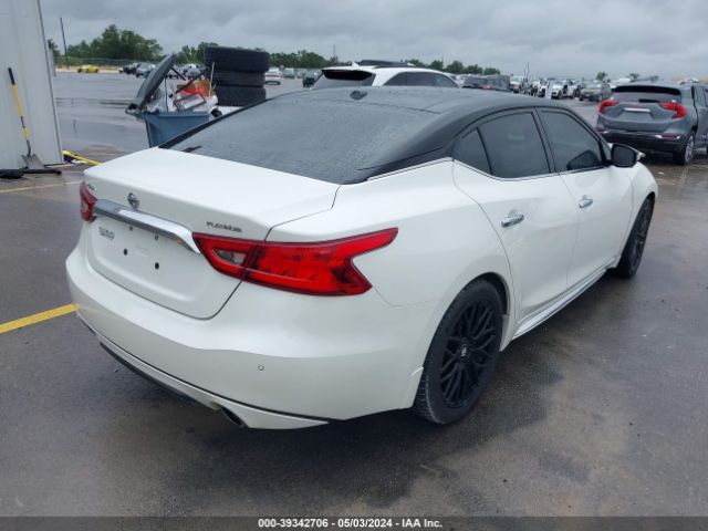 1N4AA6AP6JC399292 Nissan Maxima 3.5 Platinum