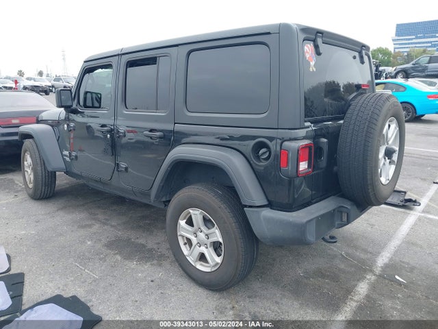 1C4HJXDG7MW520179 Jeep Wrangler Unlimited Sport S 4x4