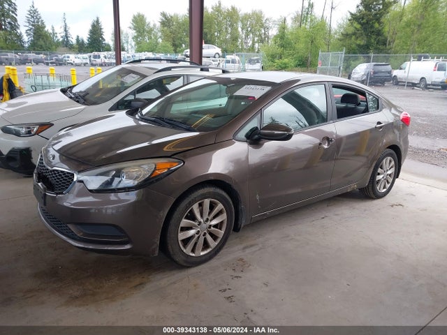 KIA FORTE LX 2014 KNAFX4A63E5115599 Image 2