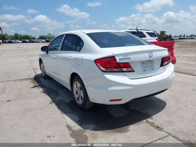 Honda Civic Lx 2014 19XFB2F57EE046443 Image 3