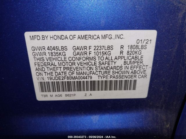 19UDE2F80MA004479 Acura Ilx Premium   A-spec Packages/technology   A-spec Packages