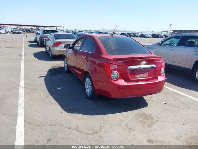 Chevrolet Sonic Lt Auto 2014 1G1JC5SH7E4165130 Image 3