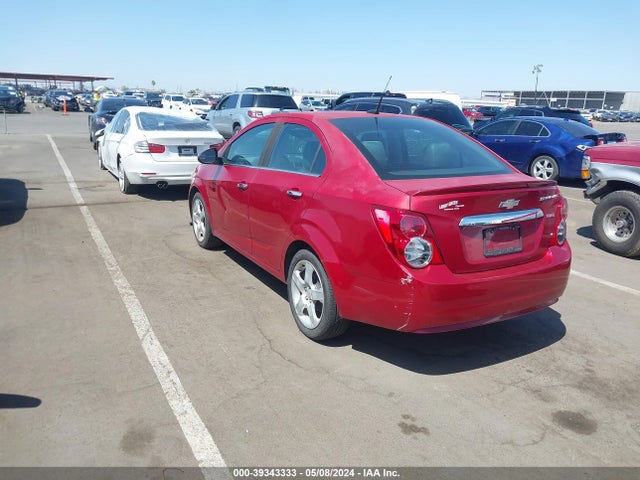 Chevrolet Sonic Ltz Auto 2014 1G1JE5SB8E4220092 Image 3