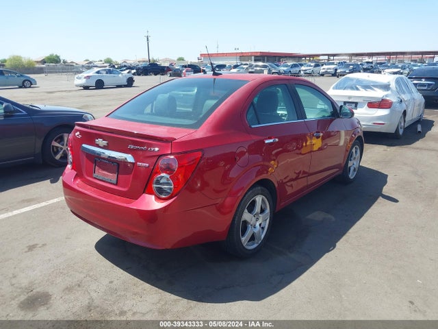 Chevrolet Sonic Ltz Auto 2014 1G1JE5SB8E4220092 Image 4