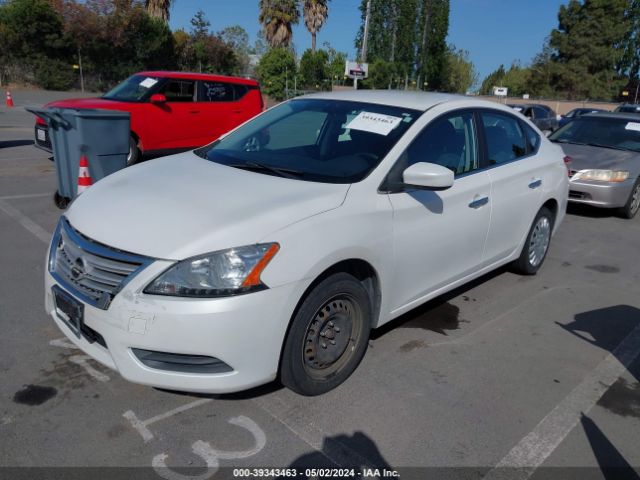 3N1AB7AP0EL663598 Nissan Sentra Fe+ S/fe+ Sv/s/sl/sr/sv