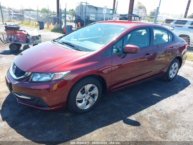 Honda Civic Lx 2014 19XFB2F5XEE268457 Image 2