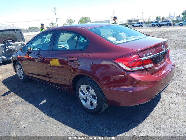 Honda Civic Lx 2014 19XFB2F5XEE268457 Image 3