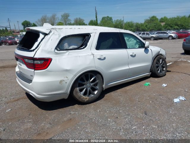 1C4RDJDG1JC329587 Dodge Durango Gt Awd