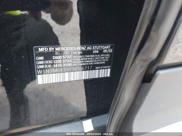 W1N9M0KBXPN066717 Mercedes-Benz Eqb 300 Suv 4matic