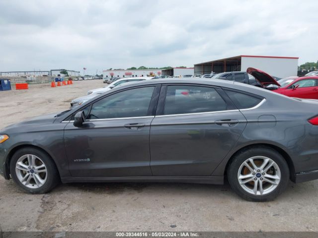3FA6P0LU4JR260168 Ford Fusion Hybrid Se