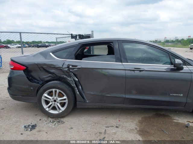 3FA6P0LU4JR260168 Ford Fusion Hybrid Se