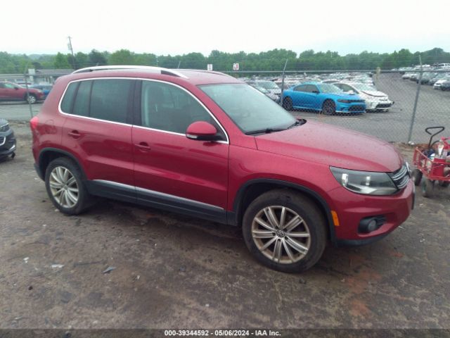 Auction sale of the 2012 Volkswagen Tiguan Se, vin: WVGBV7AXXCW003371, lot number: 39344592