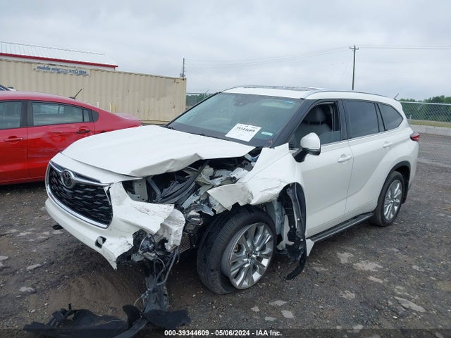 Toyota Highlander Limited 2021 5TDYZRAH8MS525408 Image 2