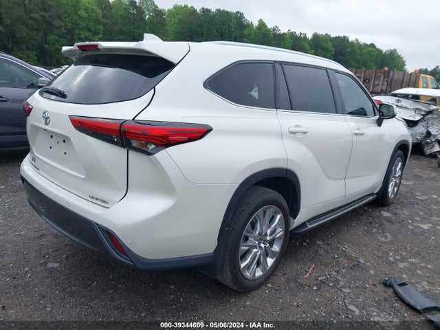Toyota Highlander Limited 2021 5TDYZRAH8MS525408 Image 4
