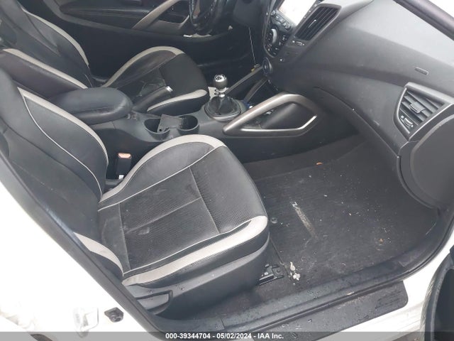 Hyundai Veloster Turbo W/black 2014 KMHTC6AE4EU209741 Image 5