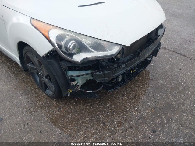 Hyundai Veloster Turbo W/black 2014 KMHTC6AE4EU209741 Image 6