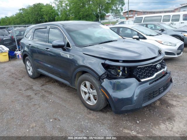 Auction sale of the 2021 Kia Sorento Lx, vin: 5XYRG4LC8MG021727, lot number: 39344760