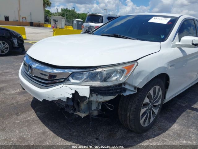 JHMCR6F57HC019808 Honda Accord Hybrid Ex-l