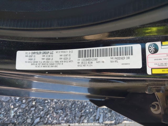Chrysler 200 LX 2014 1C3CCBAB5EN121802 Image 9