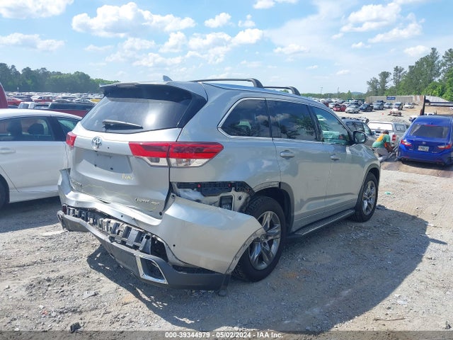 Toyota Highlander Limited Platinum 2017 5TDDZRFH3HS369324 Image 4