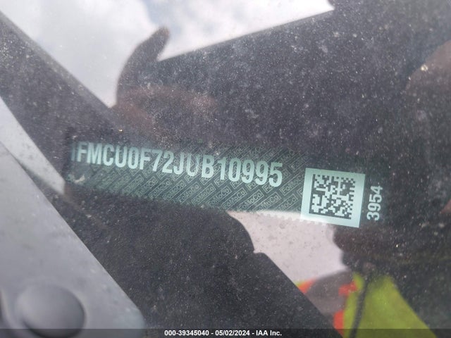 Ford ESCAPE S 2018 1FMCU0F72JUB10995 Image 12