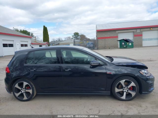 3VW547AU2JM287809 Volkswagen Golf Gti 2.0t Autobahn/2.0t S/2.0t Se