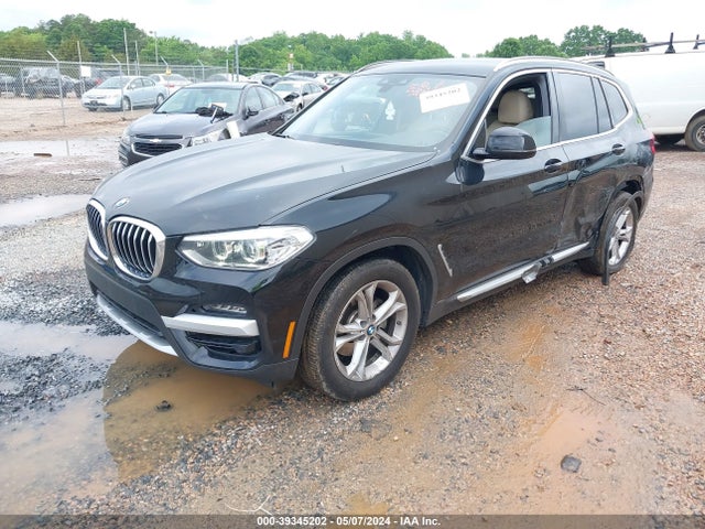 BMW X3 Sdrive30i 2020 5UXTY3C01LLU69800 Image 2