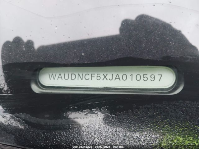WAUDNCF5XJA010597 Audi A5 2.0t Premium