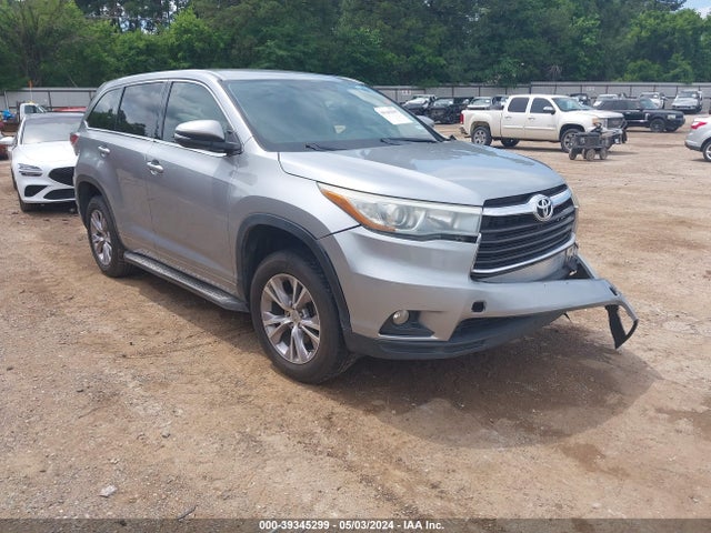 Toyota Highlander Le Plus V6/le V6 2015 5TDZKRFH2FS080300 Image 1