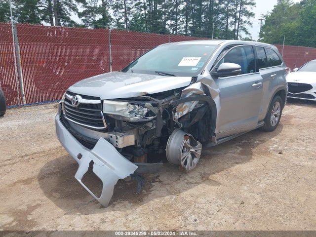 Toyota Highlander Le Plus V6/le V6 2015 5TDZKRFH2FS080300 Image 2