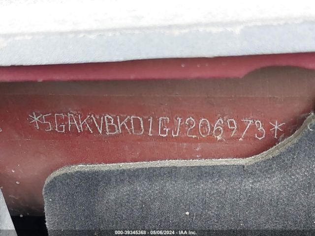 5GAKVBKD1GJ206973 Buick Enclave Leather