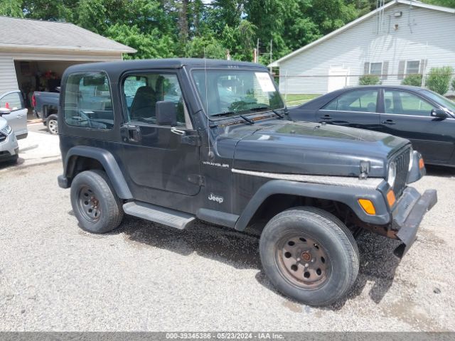 Auction sale of the 2002 Jeep Wrangler X, vin: 1J4FA39S62P764372, lot number: 39345386